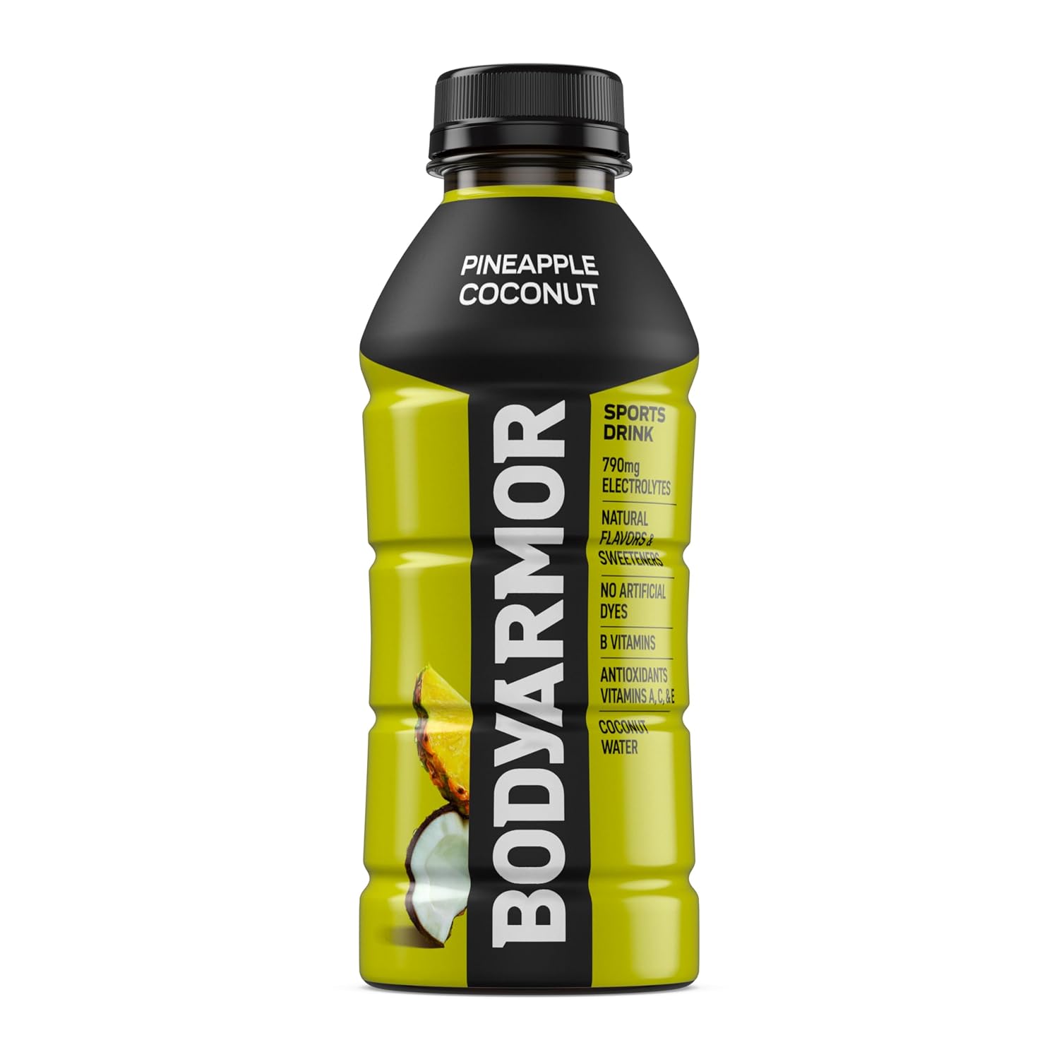 BODYARMOR Sports Drink, Pineapple Coconut Electrolyte Drink, 16 Oz (12 Pk)