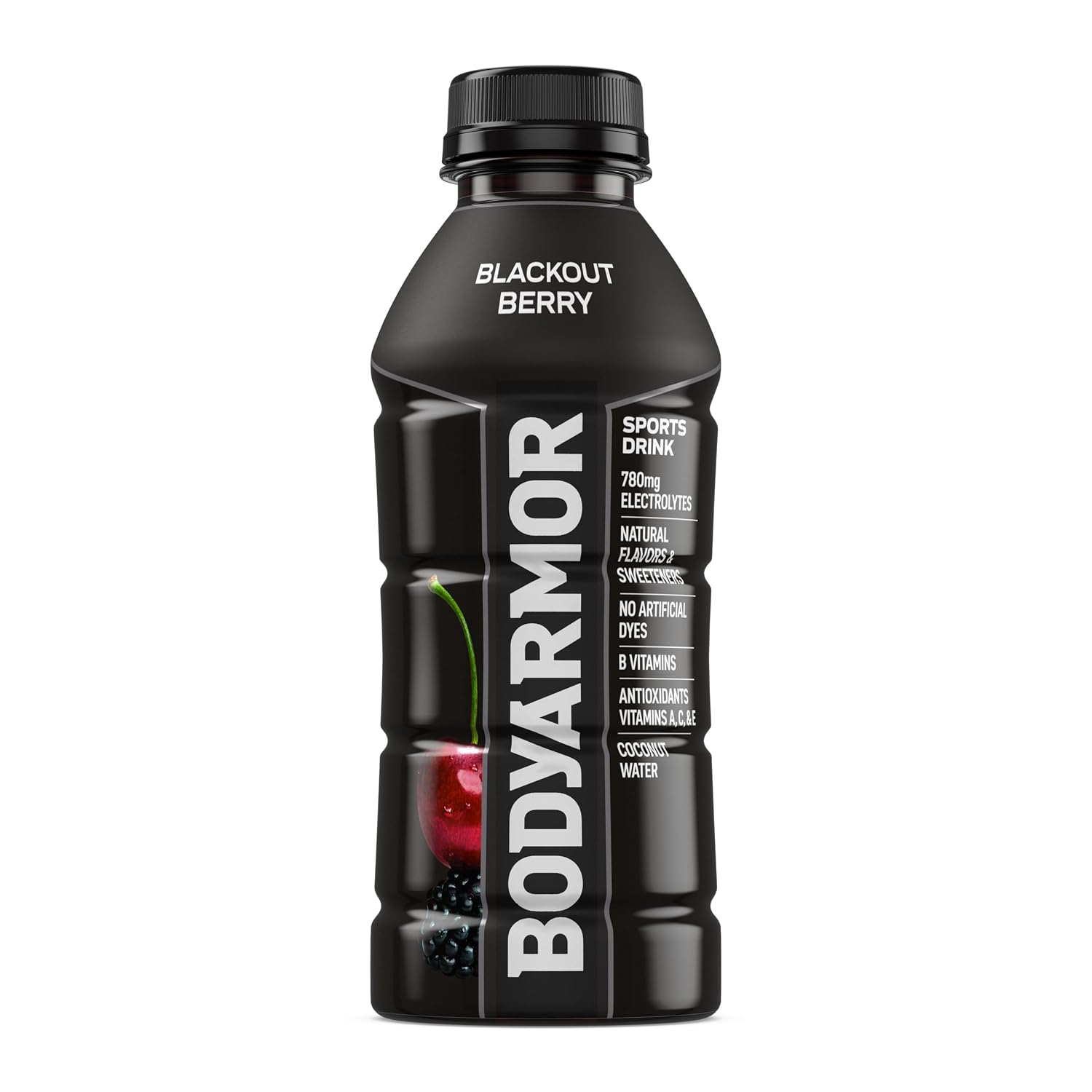 BODYARMOR Sports Drink, Blackout Berry Electrolyte Drink, 16 Oz (12 Pk)