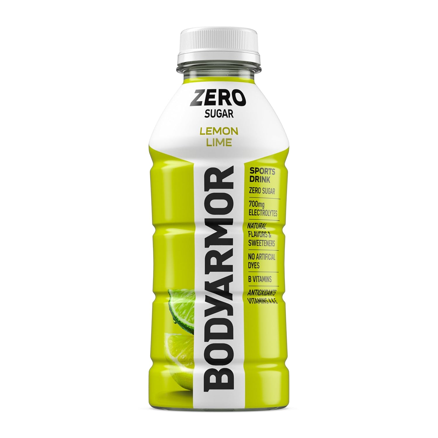 BODYARMOR ZERO Sugar Electrolyte Drink, Lemon Lime, 16 Oz (12 Pk)