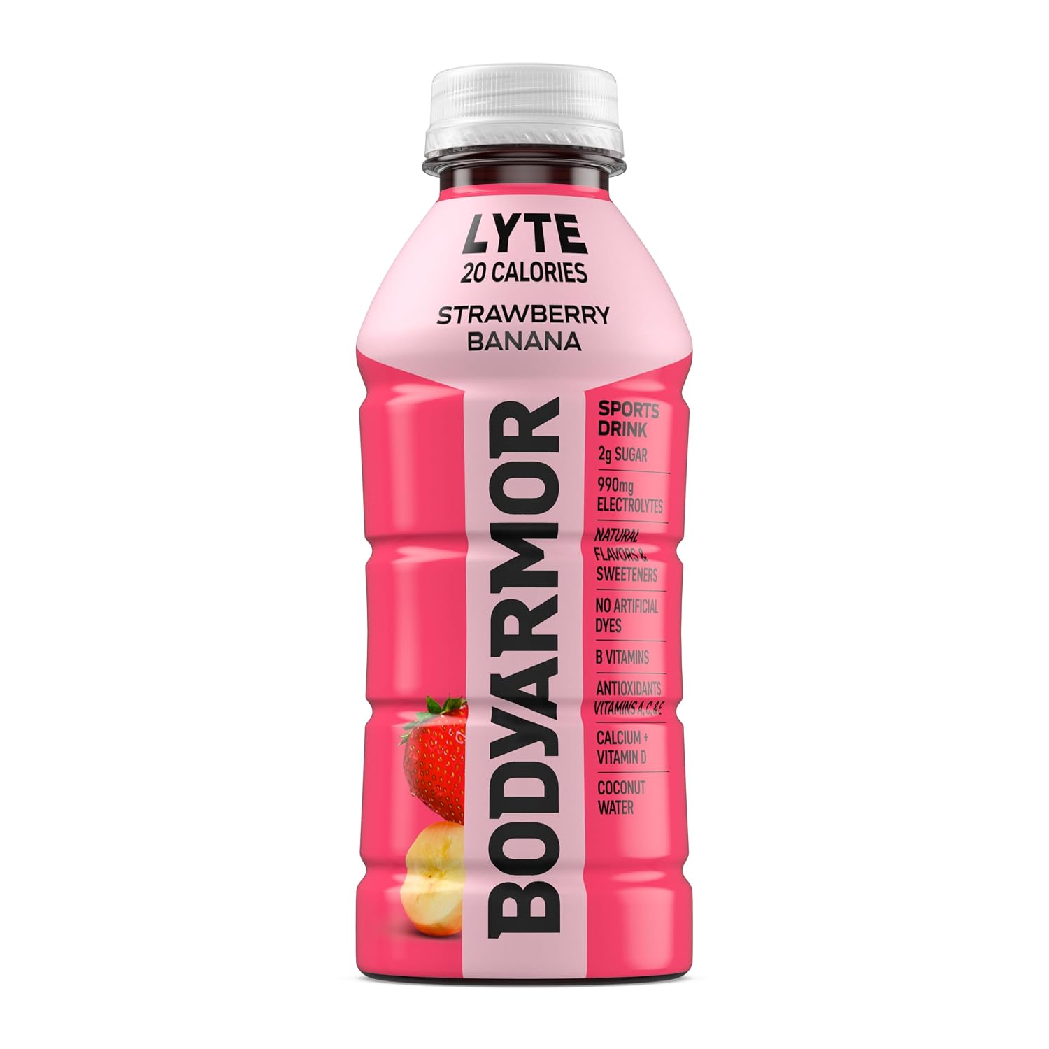 BODYARMOR LYTE Sports Drink, Strawberry Banana, 16 Oz (12 Pk)