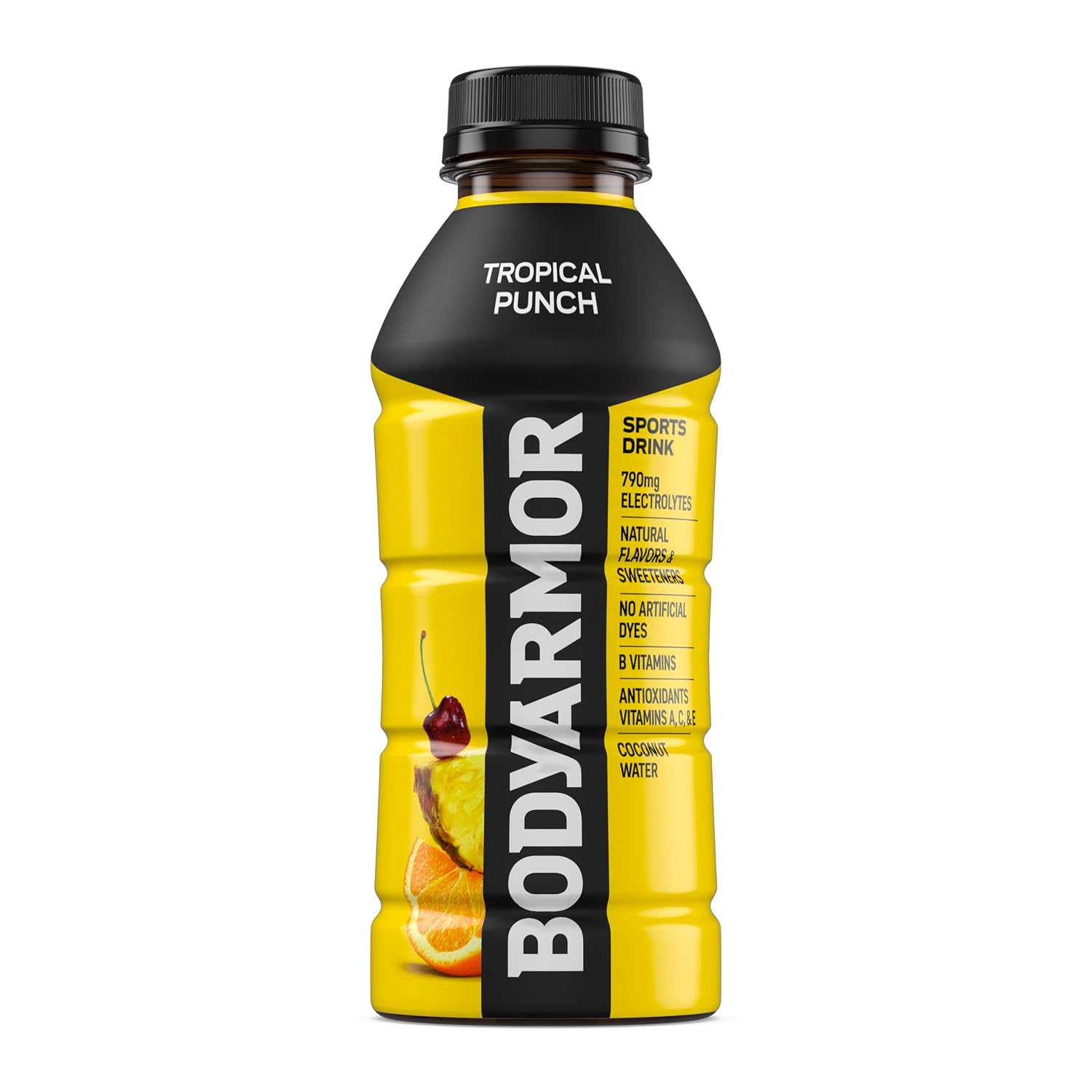 BODYARMOR Sports Drink, Tropical Punch Electrolyte Drink, 16 Oz (12 Pk)