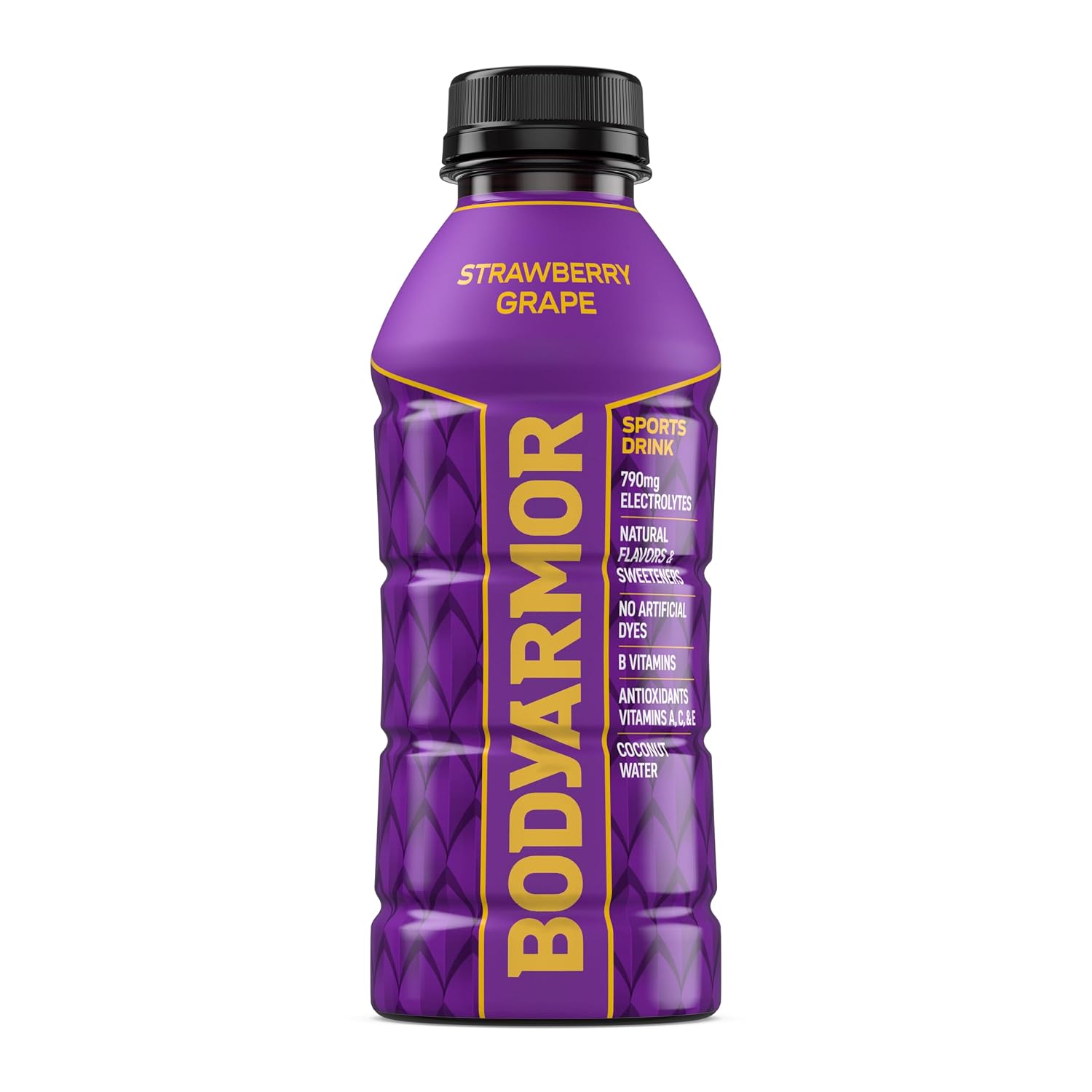 BODYARMOR Sports Drink, Strawberry Grape Electrolyte Drink, 16 Oz (12 Pk)