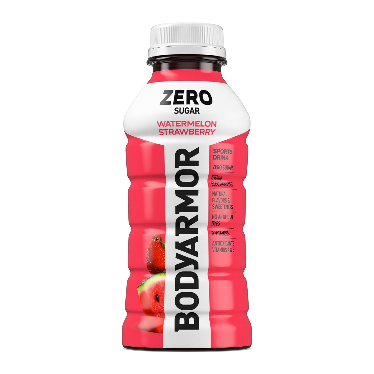 BODYARMOR ZERO Sugar Electrolyte Drink, Watermelon Strawberry, 12 Oz (8 Pk)