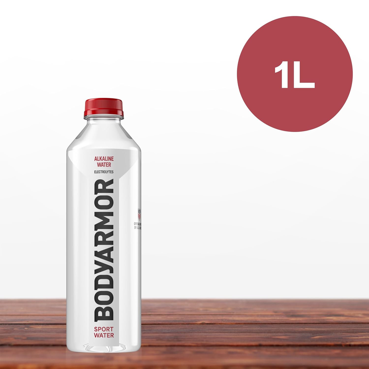 BODYARMOR SportWater, High Alkaline Water Pack + Electrolytes, 1L (12 Pk)