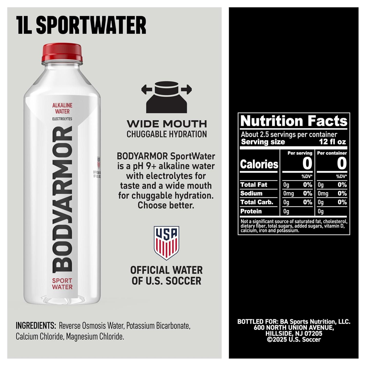 SportWater 1L 6pk