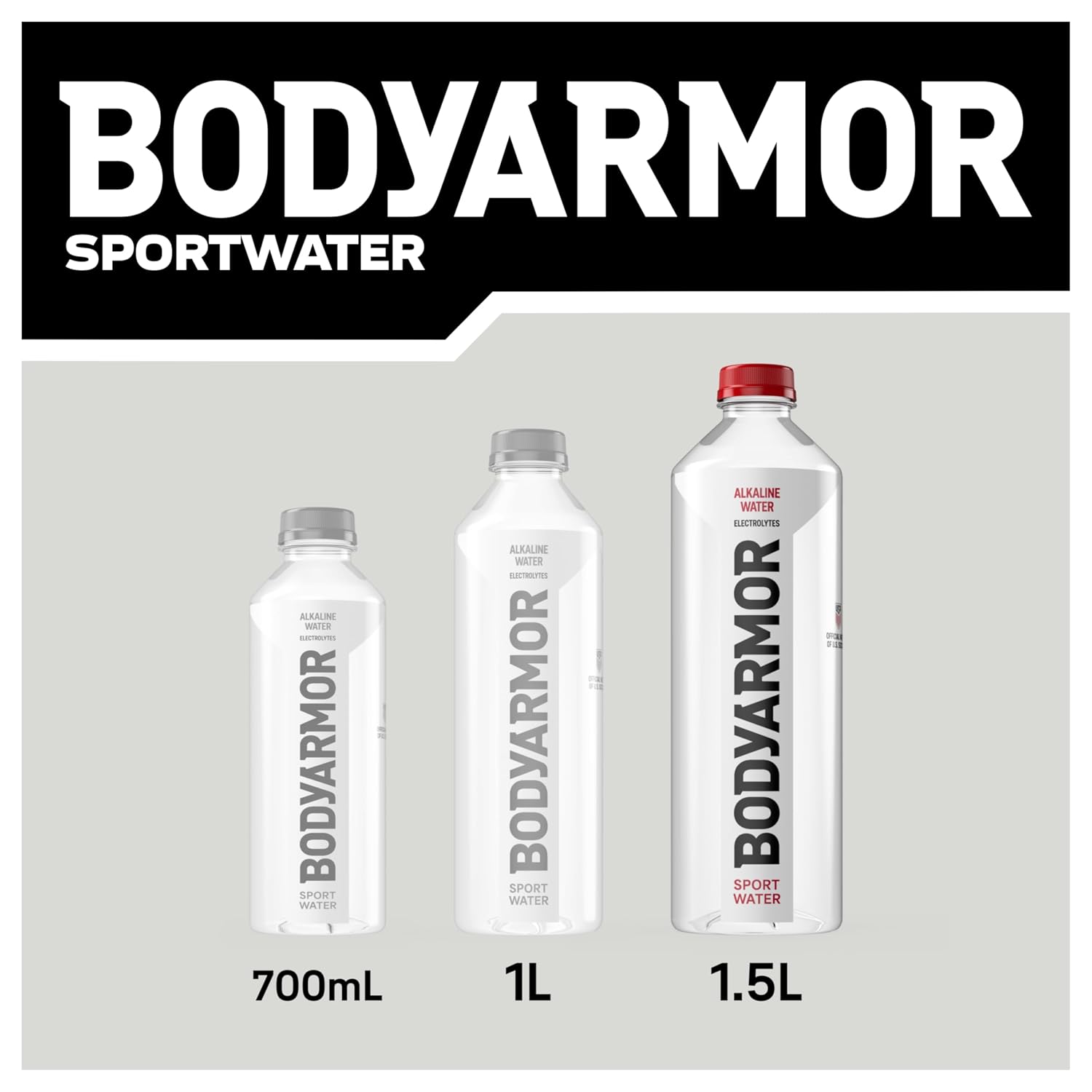 BODYARMOR SportWater, High Alkaline Water Pack + Electrolytes, 1.5L (12 Pk)