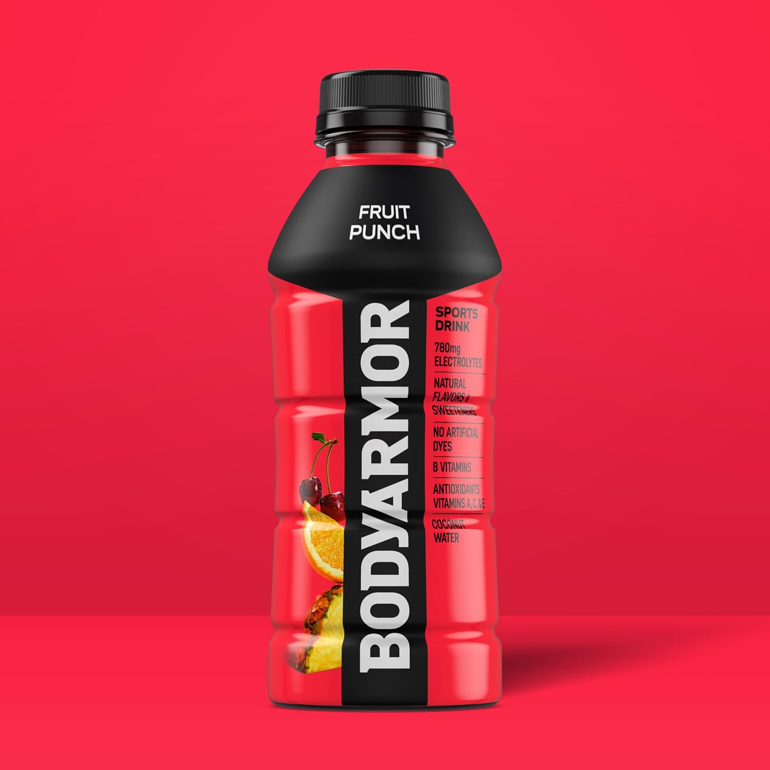 BODYARMOR Sports Drink, Fruit Punch Electrolyte Drink, 16 Oz (6 Pk)