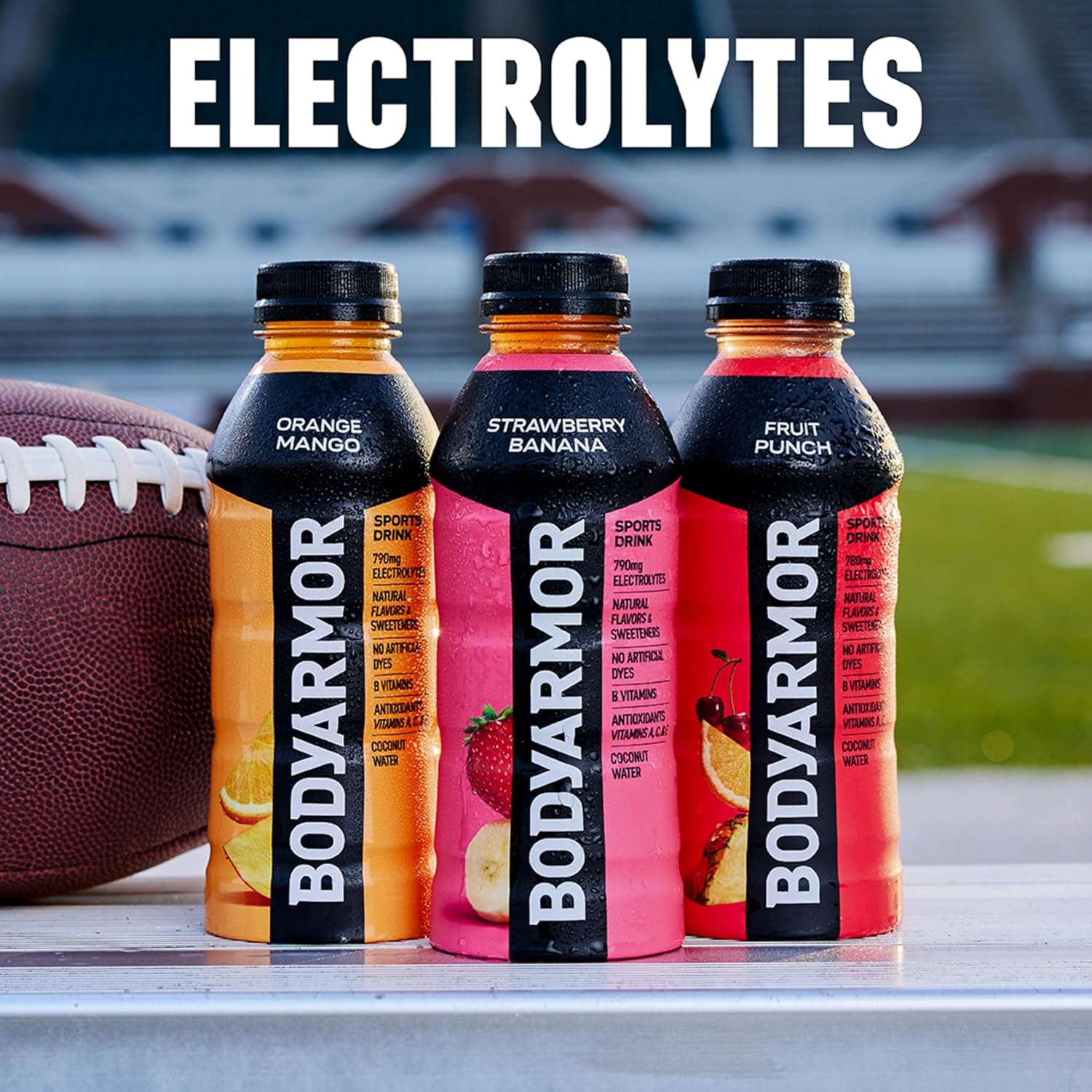 BODYARMOR Sports Drink, Strawberry Banana Electrolyte Drink, 12 Oz (8 Pk)