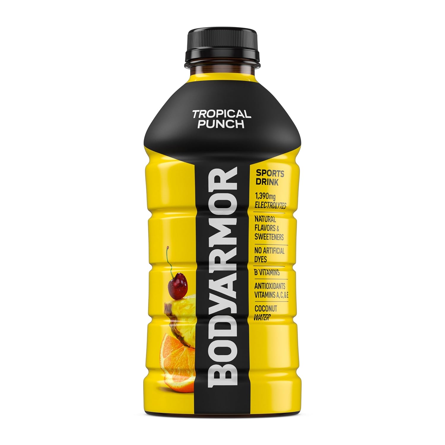 BODYARMOR Sports Drink, Tropical Punch Electrolyte Drink, 28 Oz (15 Pk)