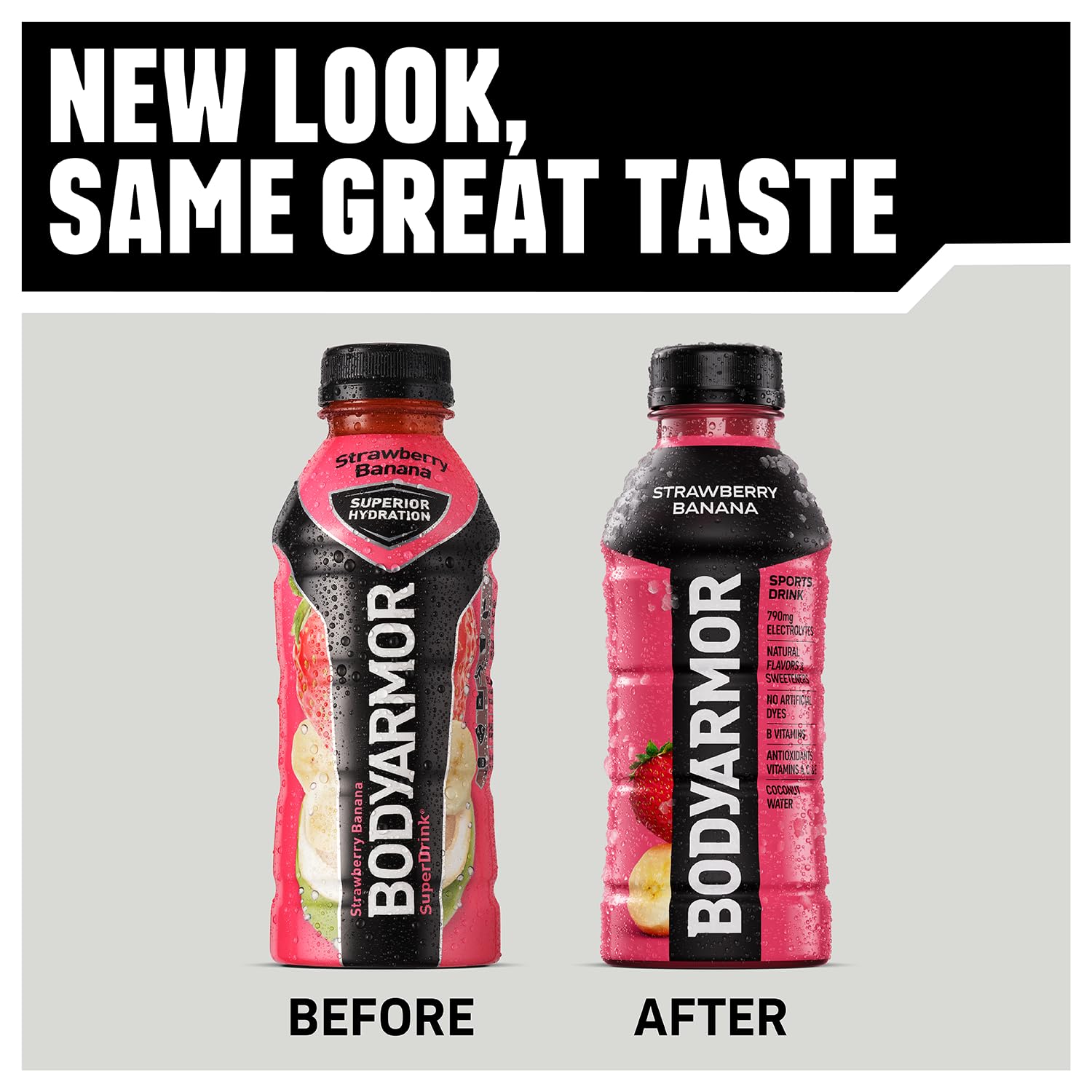 BODYARMOR Sports Drink, Blue Raspberry Electrolyte Drink, 12 Oz (8 Pk)
