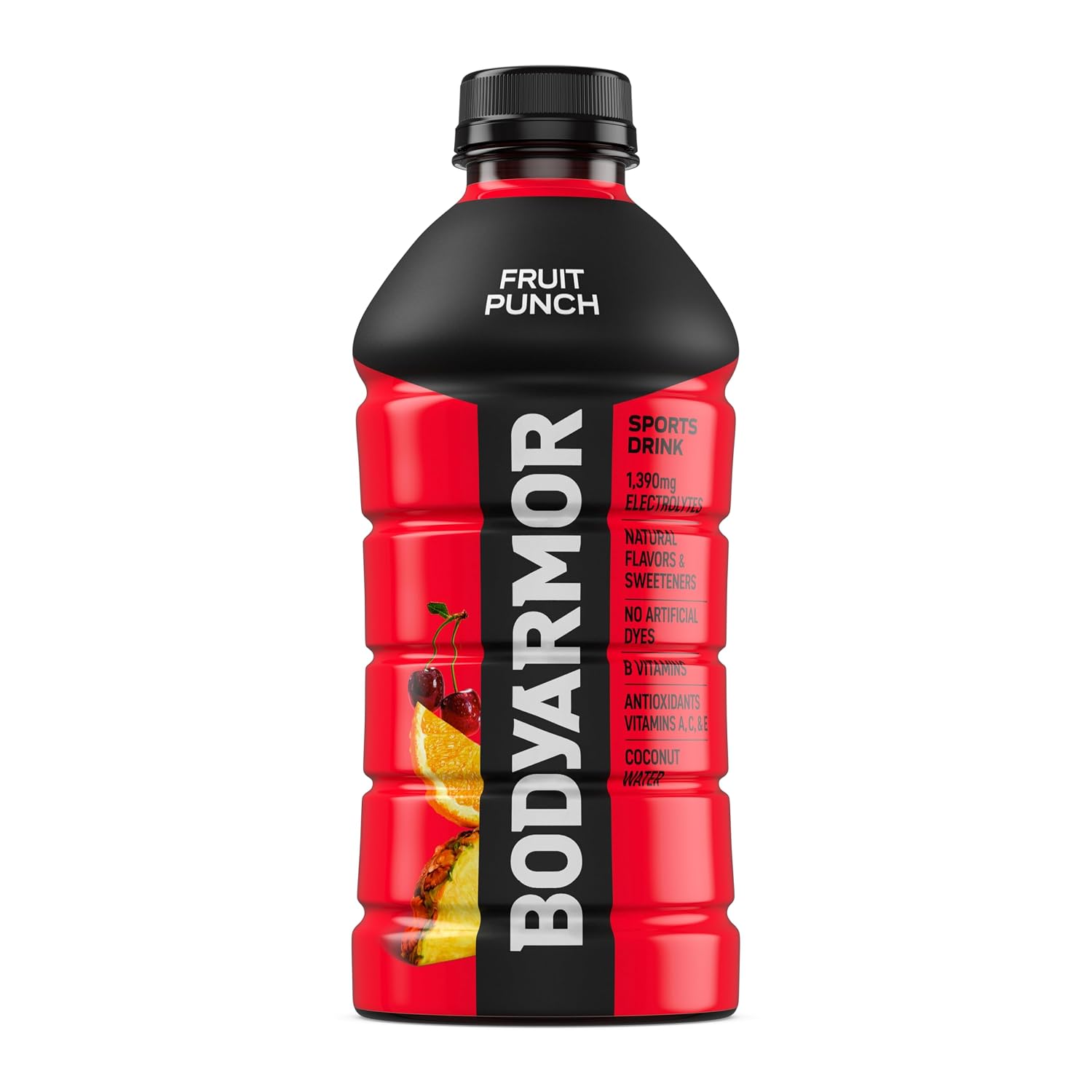 BODYARMOR Sports Drink, Fruit Punch Electrolyte Drink, 28 Oz (15 Pk)