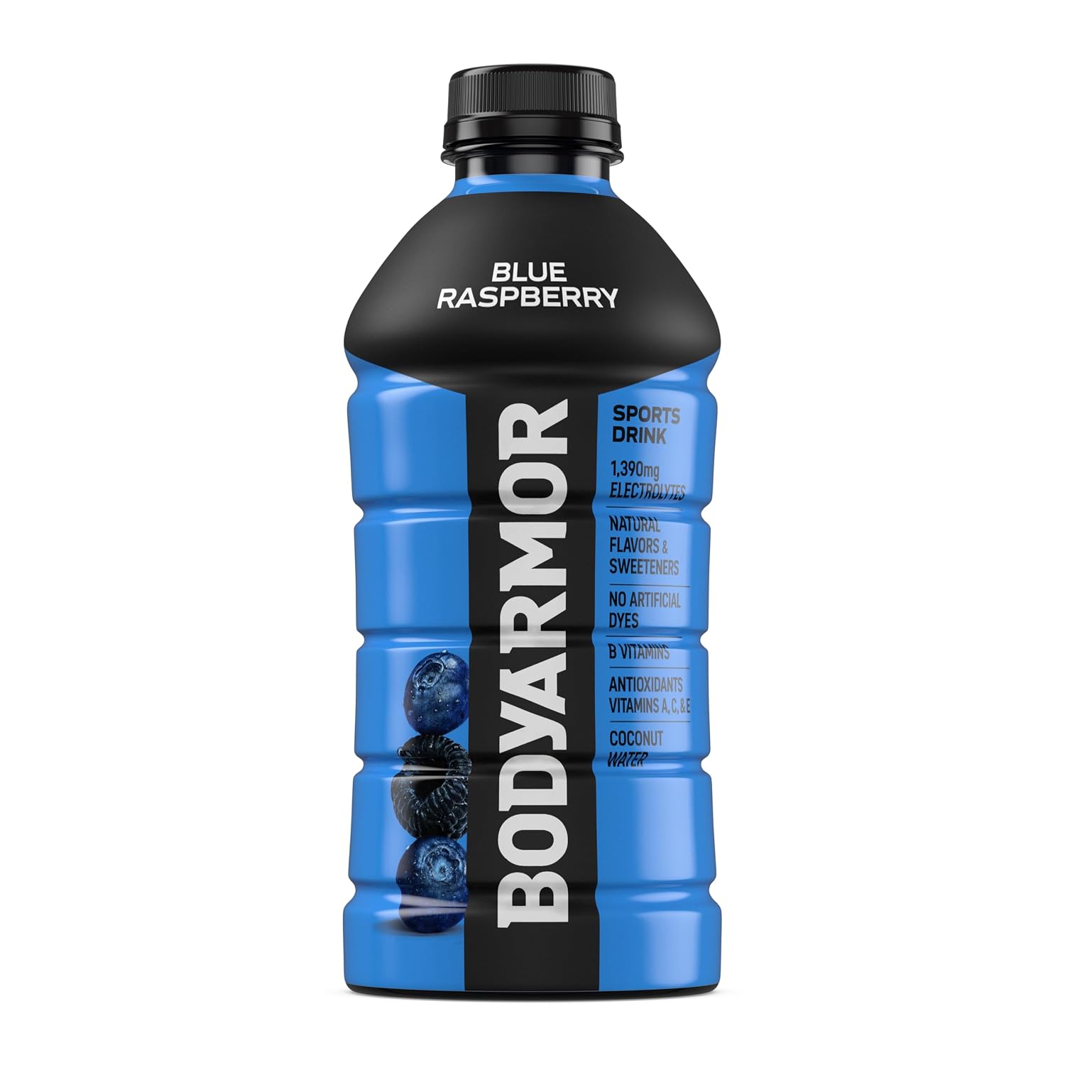 BODYARMOR Sports Drink, Blue Raspberry Electrolyte Drink, 28 Oz (15 Pk)